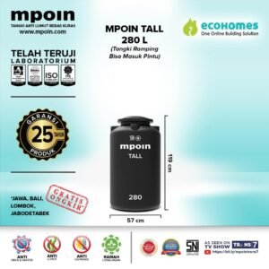 MPOIN TALL 280 L ( Tangki Ramping ) - Anti Virus & Bakteri