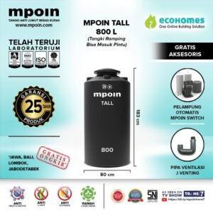 MPOIN TALL 800 L ( Tangki Ramping ) - Anti Virus & Bakteri