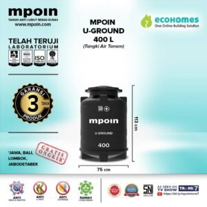 MPOIN U-GROUND 400 L ( Tangki Tanam ) - Anti Virus & Bakteri