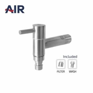 AIR Kran Tembok – Keran Air Stainless Steel / Wall Faucet S 5J SS