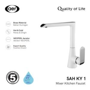 AER Kran Dapur Panas dingin-Keran Air Kuningan-Mixer Faucet SAH KY1