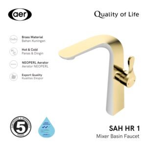 AER Kran Wastafel – Kran Air Panas Dingin Luxury Series SAH HR 1