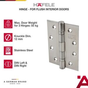 HAFELE - Butt Hinges / Engsel Pintu Jendela Kupu Kupu