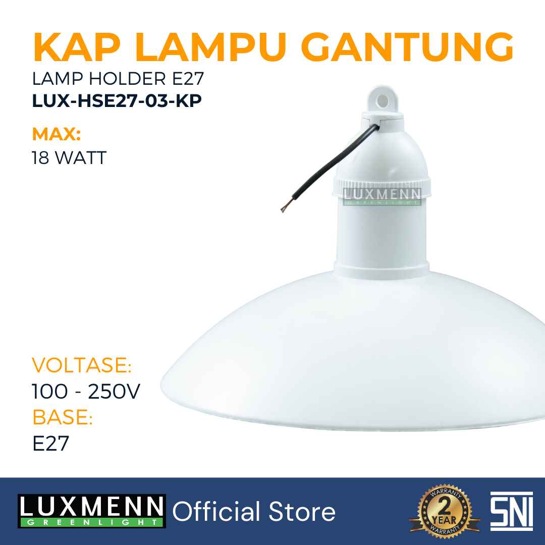 Luxmenn - Downlight Outbow Housing - LUX-HSE27-03-KP