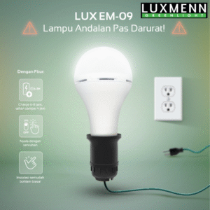 Luxmenn - LED Emergency Bulb - LUX-EM09/9W