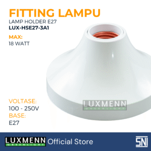Luxmenn - Downlight Outbow Housing - LUX-HSE27 - 3A1