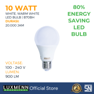 Luxmenn - LED Bulb Satuan - LUX-B70BH/10W