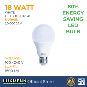 Luxmenn - LED Bulb Satuan - LUX-B75AH/18W