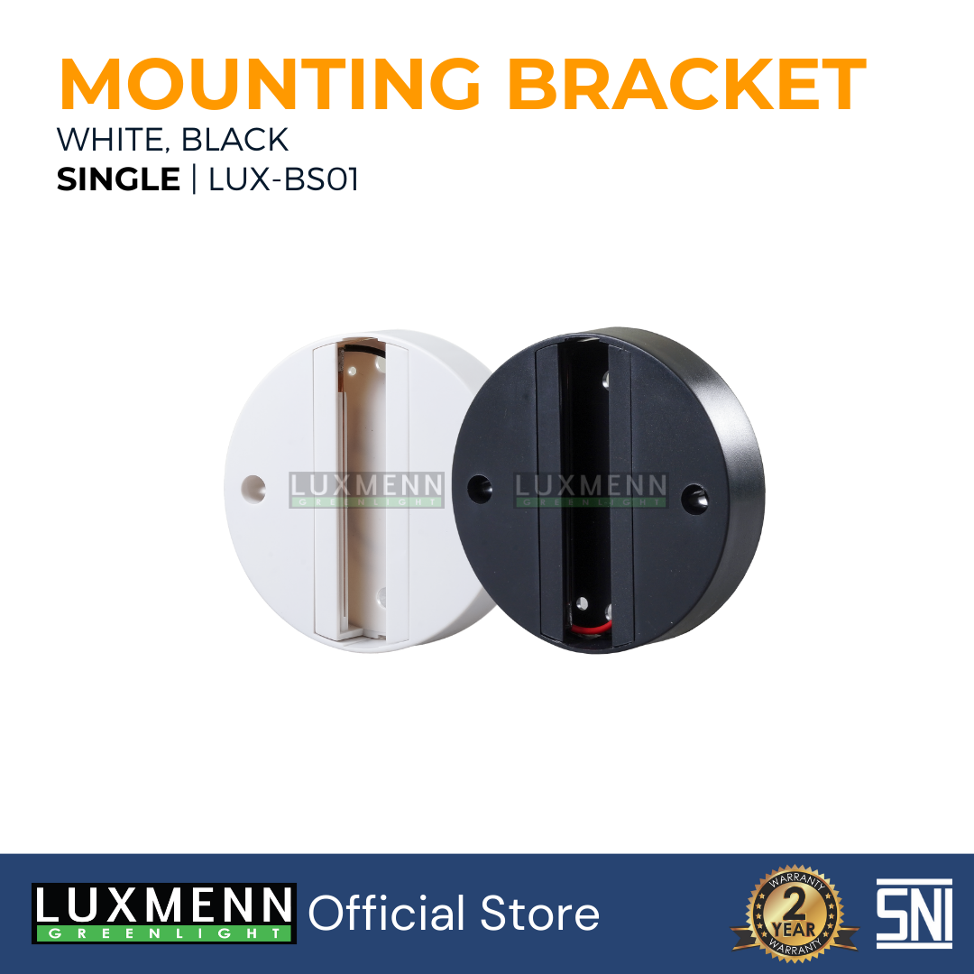 LUXMENN – LED Tracklight Accessories – LUX-BS01 (BB&BW)