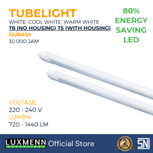 Luxmen - LED TUBE T5 BATTEN - LUX-T5-60cm/9W