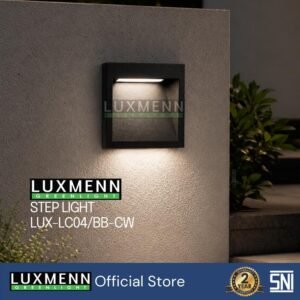 LUXMENN - LED Steplight - LUX-LC05/3W (BB&BW) - Warm White / Cool White