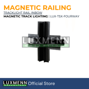 LUXMENN - LED Magnetic Railing Connector - LUX-TSX Fourway
