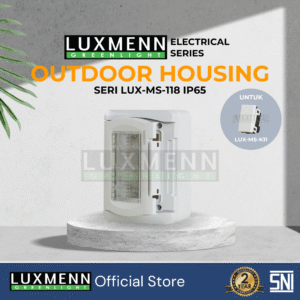 LUXMENN - Outbow Box For MS-Series - LUX-MS-118 - White