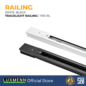LUXMENN - LED Tracklight Accessories - LUX-TRX/RL (BB&BW) - 2 Meter