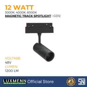 LUXMENN - LED Magnetic - LUX-GD12/12W - White / Warm White / Cool White