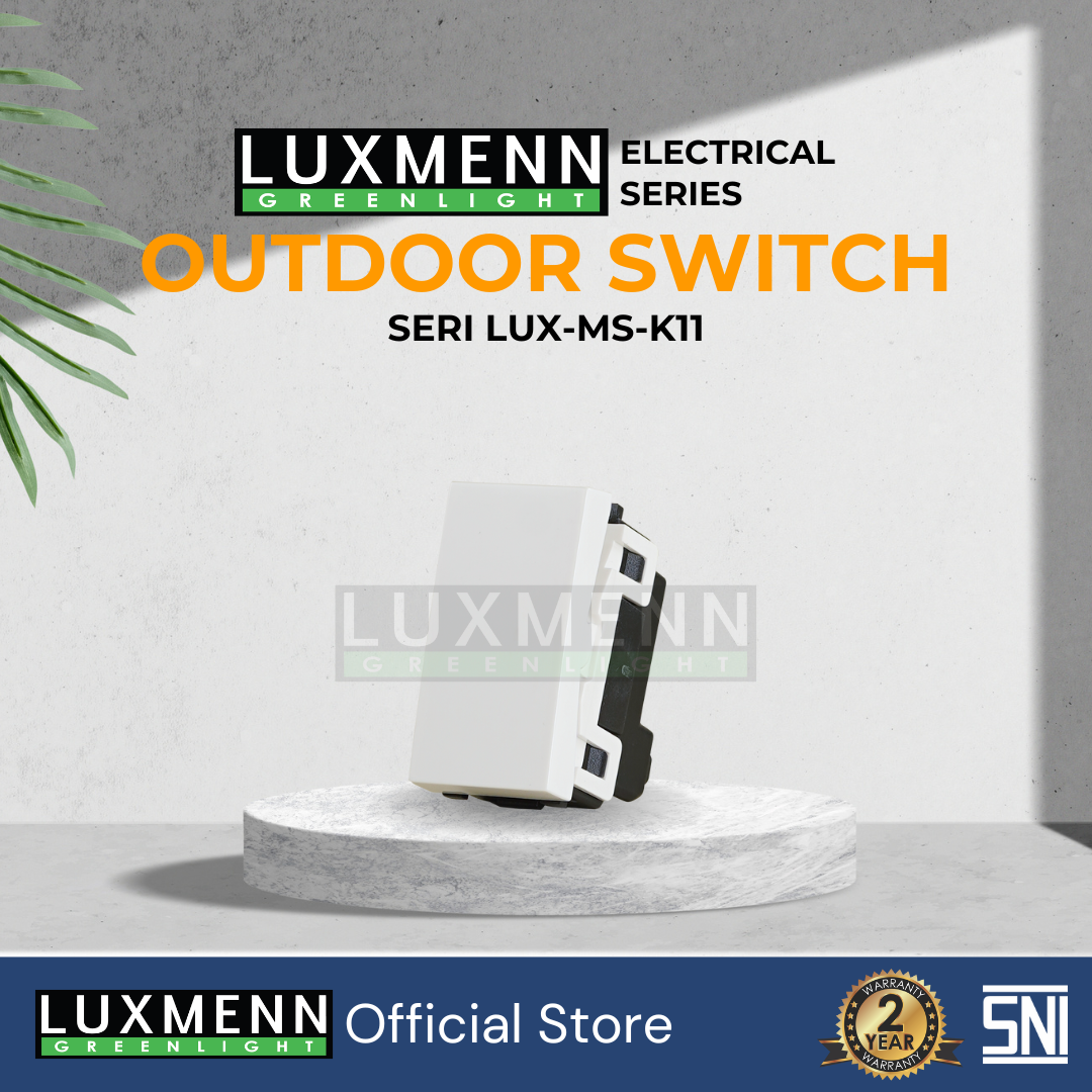 LUXMENN – Switch For MS-Series – LUX-MS-K1/1 – White