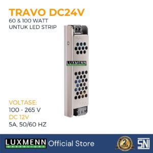 LUXMENN - LED Strip Power Supply Trv - LUX-Travo/DC12V & 24V - 100W