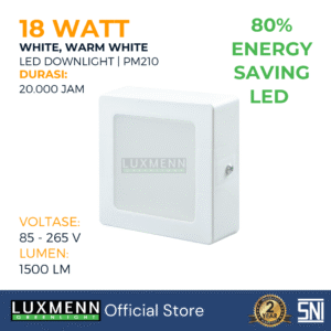Luxmenn - Led Downlight Outbow - LUX-PM210/12W (BB&BW)