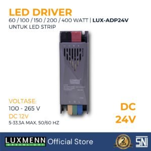 LUXMENN - LED Strip Power Supply Adp - LUX-ADP12V & 24V - 150W