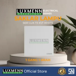 LUXMENN - T3 PC-Series Switch - LUX-T3-K1/1 - Black, Brown, Gold, Grey