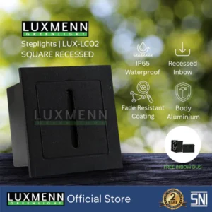 LUXMENN - LED Steplight - LUX-LC02/3W (BB) - Warm White / Cool White