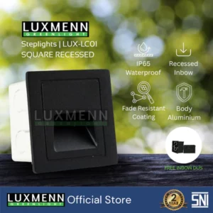LUXMENN - LED Steplight - LUX-LC01/3W (BB) - Warm White / Cool White