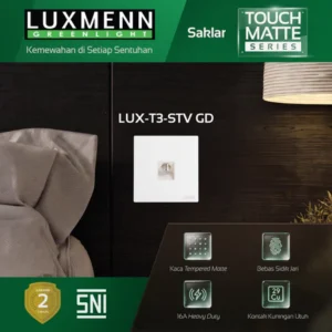 LUXMENN - T3 GD-Series Satellite TV - LUX-T3-STV ( Satellite TV ) GD - Grey/Blue