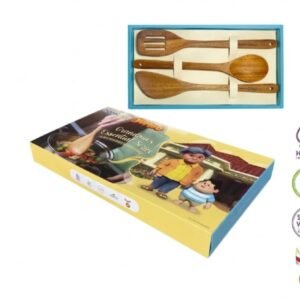 NATURA Wooden Cutlery - Alfeta Series 3-in-1 Jumbo