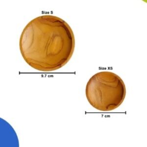 NATURA Wooden Cutlery - Piring Sambal Mini Ataya