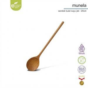 NATURA Wooden Cutlery - Sendok Jus Munela 20 cm